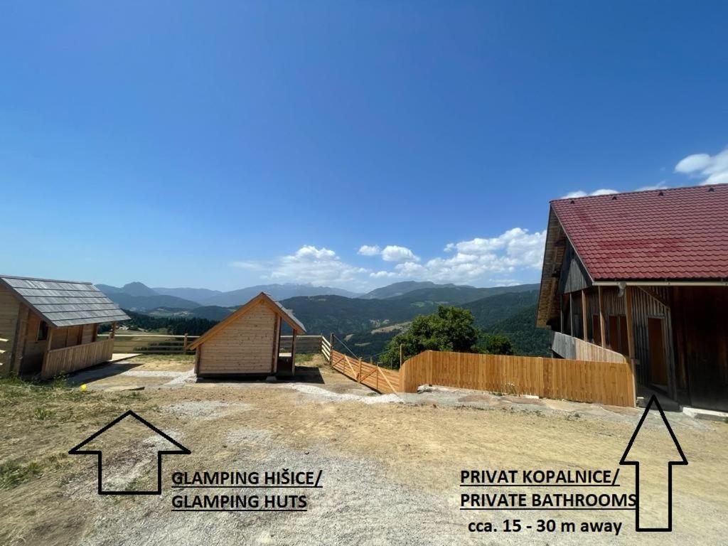 Farmstay&Glamping Visocnik Ljubno Экстерьер фото